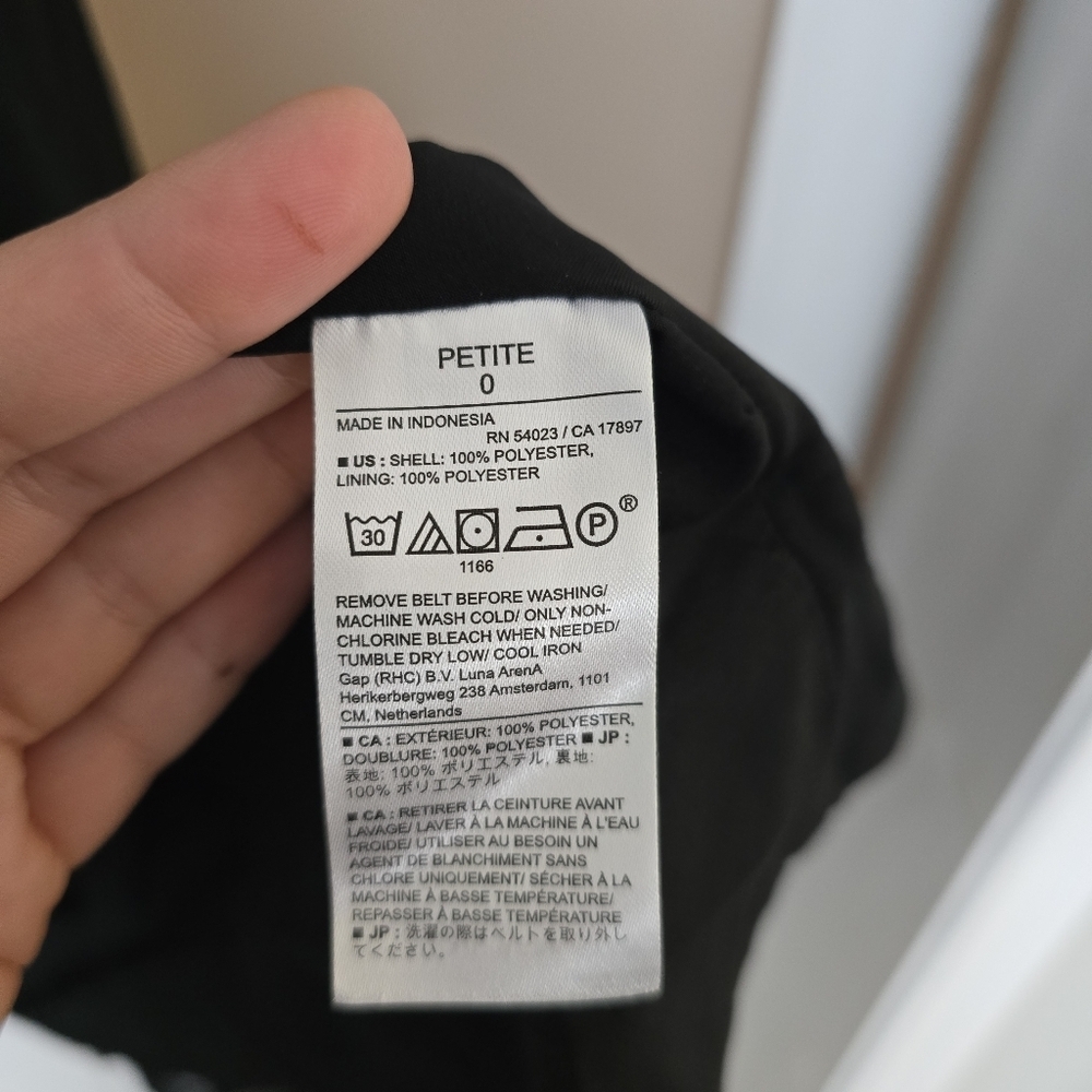 Banana Republic Black Long Sleeve Dress - Picture 12 of 12